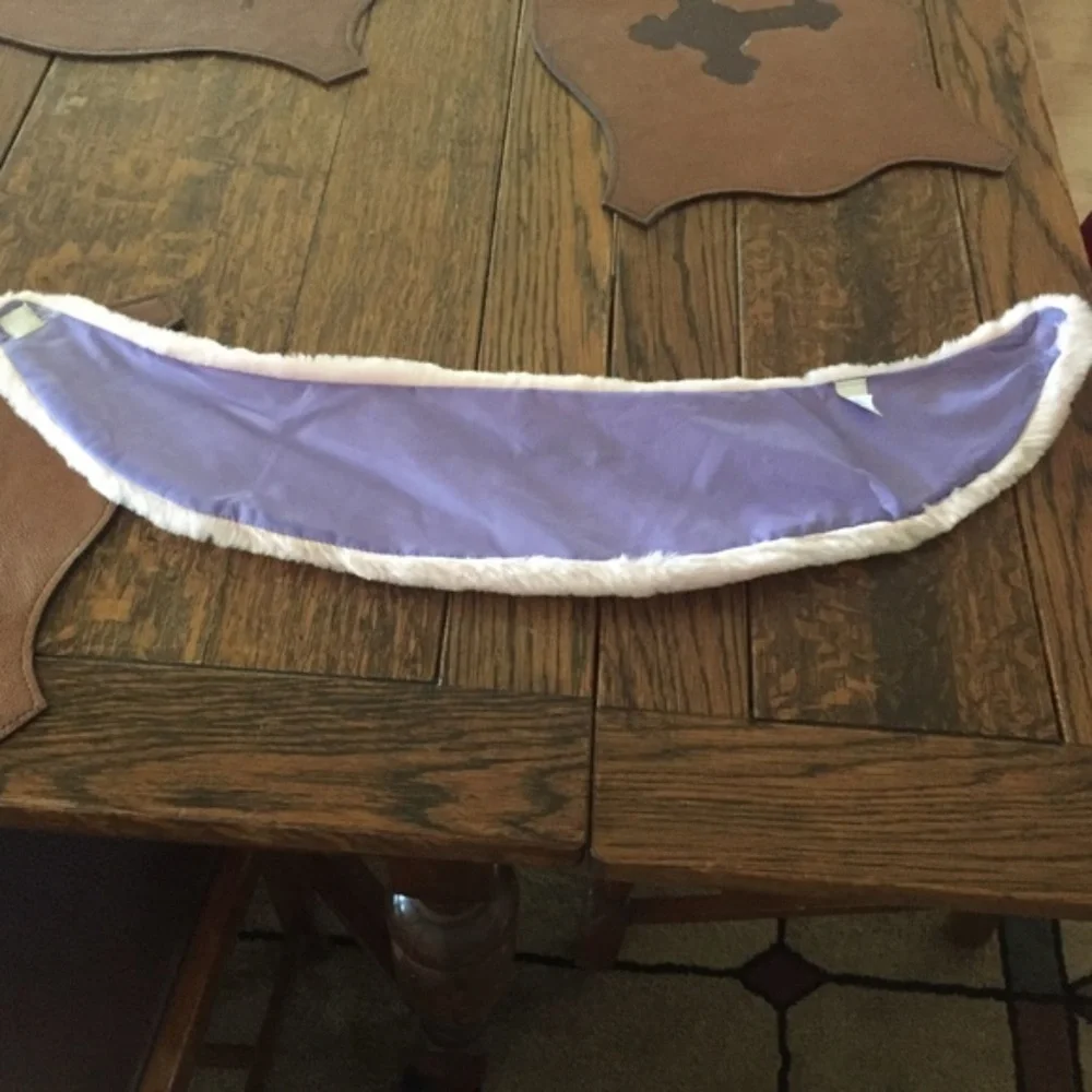 Faux fur pink wrap for Girls